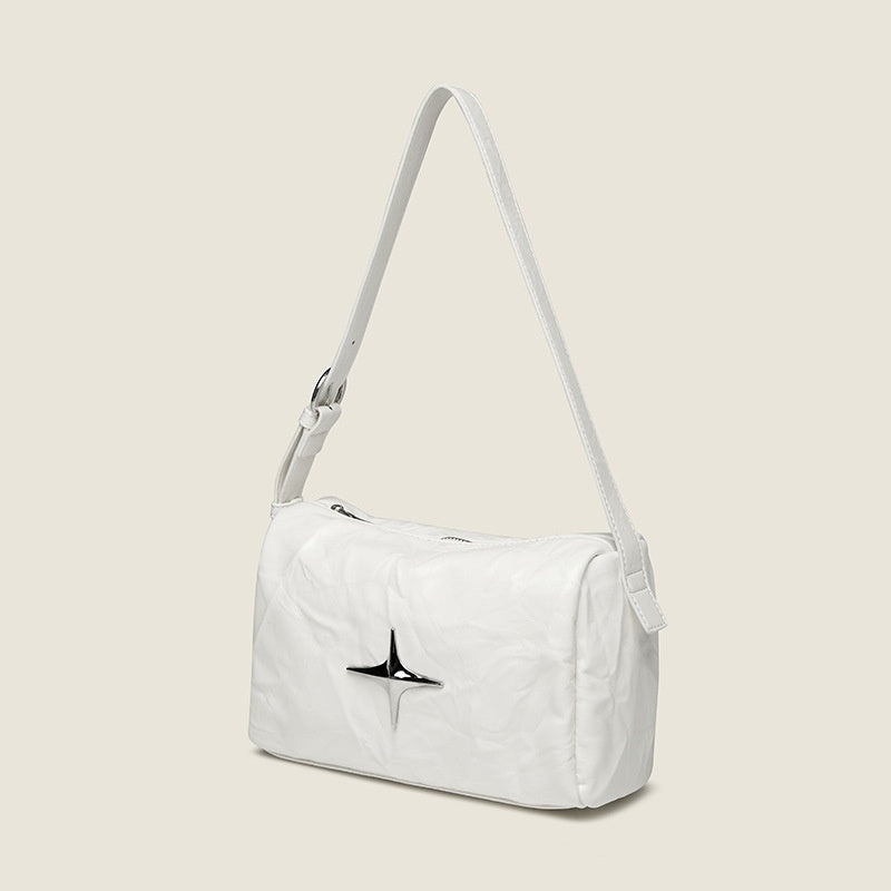 Pillow Bag Pleated All-match Shoulder Bag