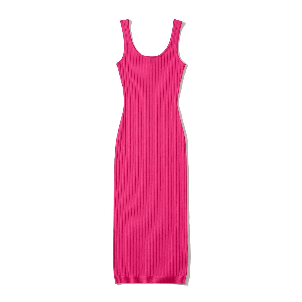 Knitted Summer casual dress bodycon