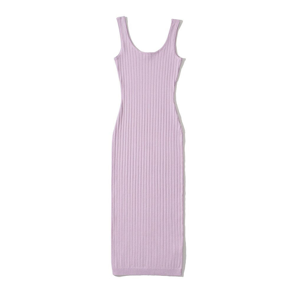 Knitted Summer casual dress bodycon