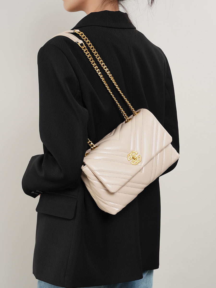 Diamond Chain Square Shoulder Messenger Bag
