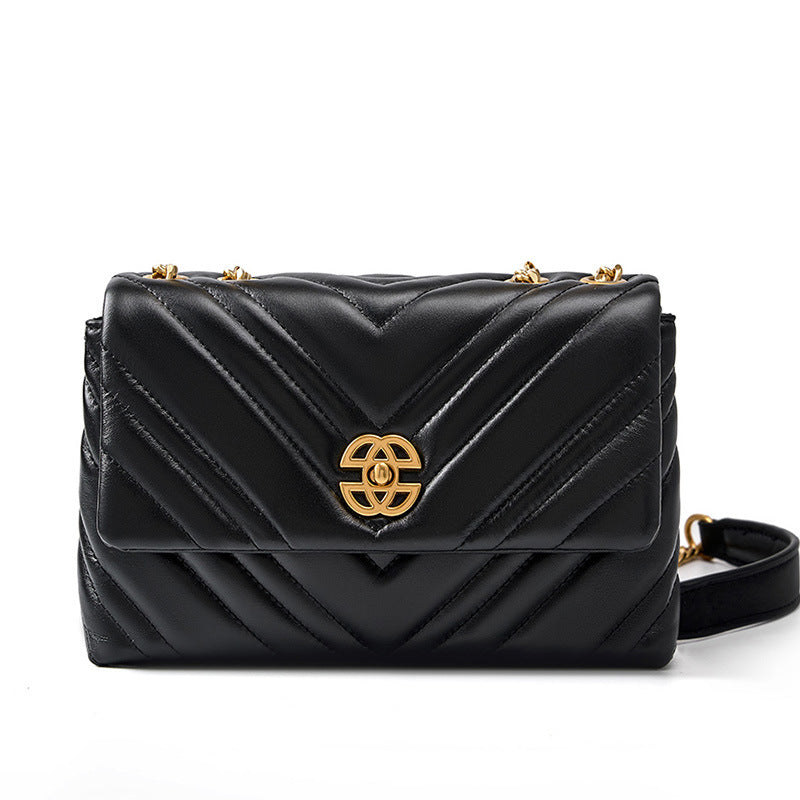 Diamond Chain Square Shoulder Messenger Bag