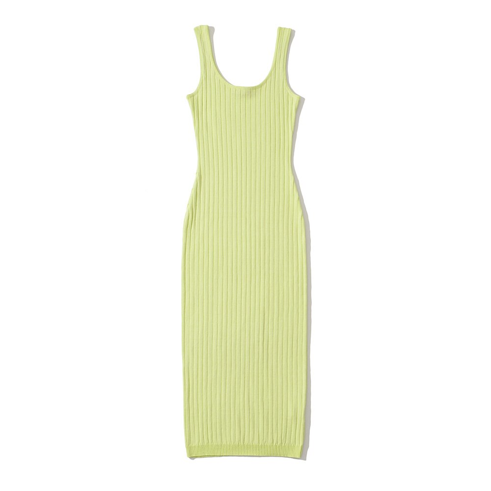 Knitted Summer casual dress bodycon