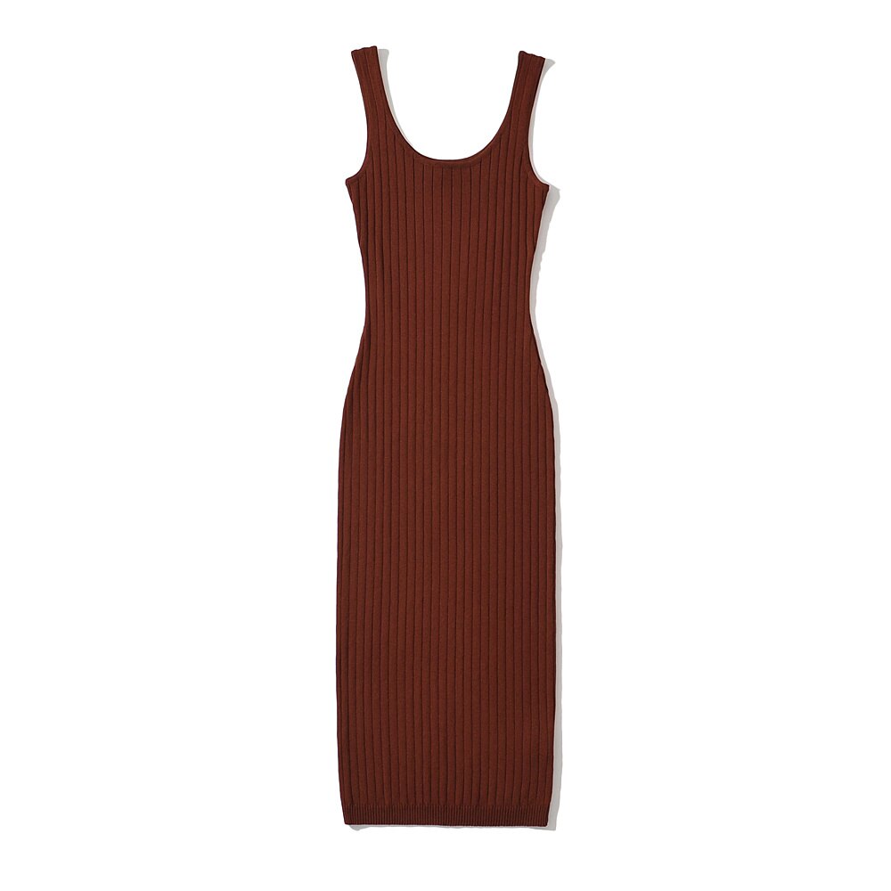 Knitted Summer casual dress bodycon