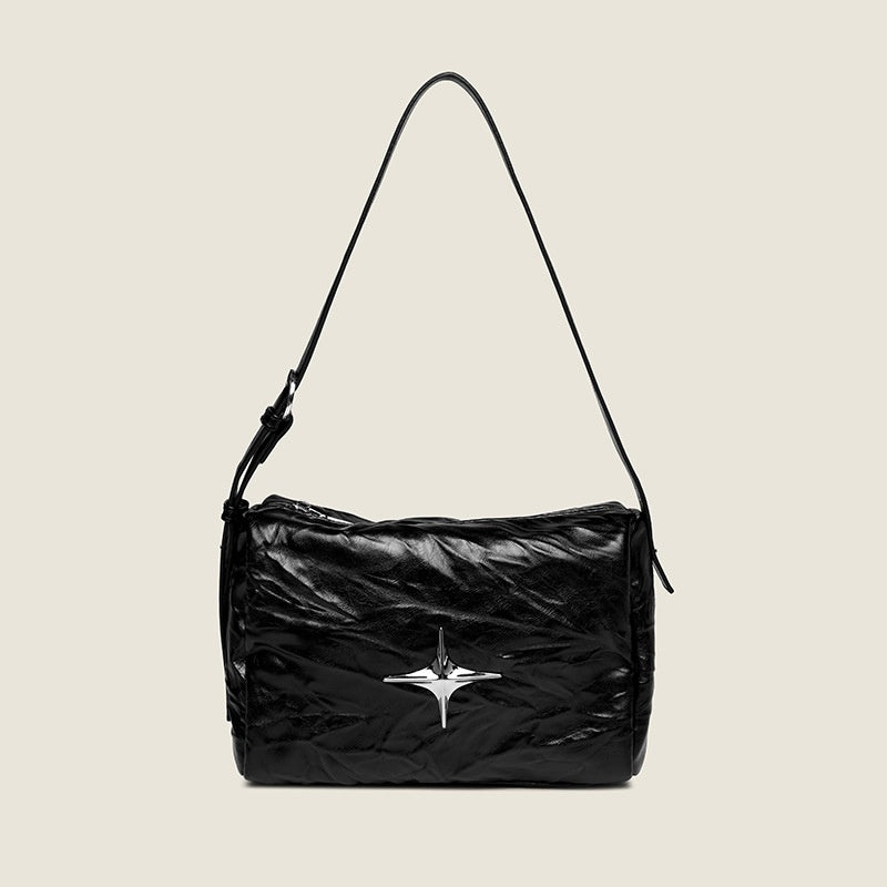 Pillow Bag Pleated All-match Shoulder Bag