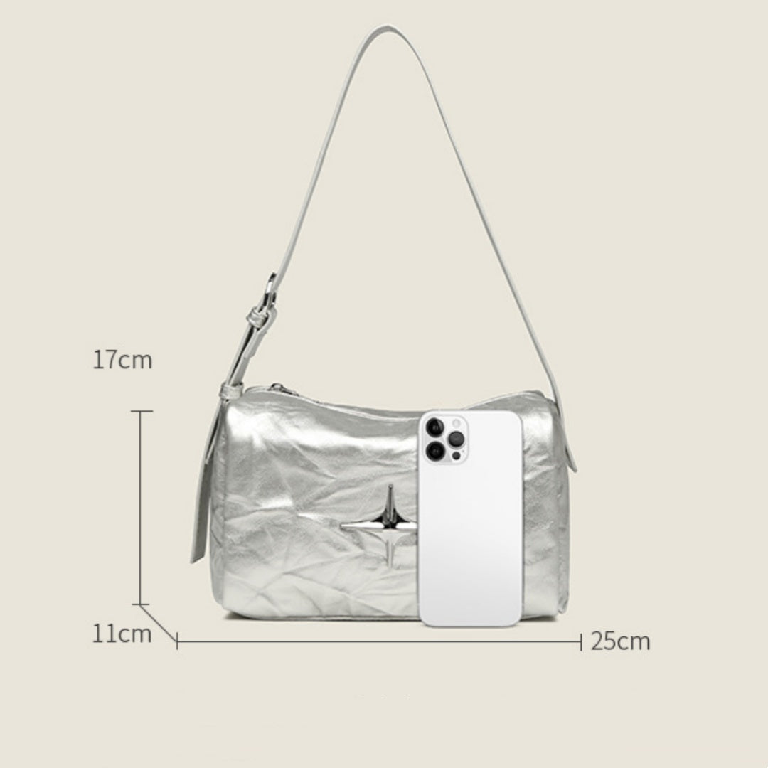 Pillow Bag Pleated All-match Shoulder Bag
