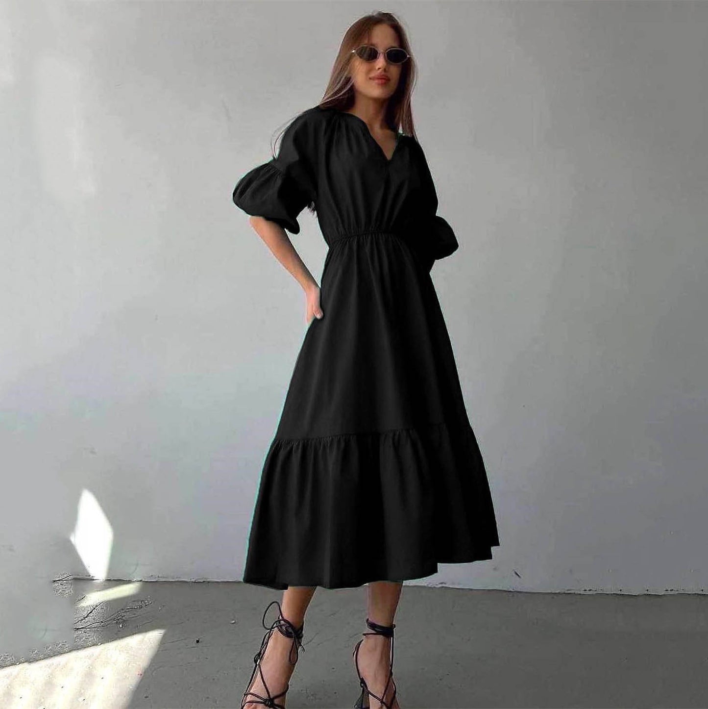 Fashion Personality French Style Women's Casual Dress