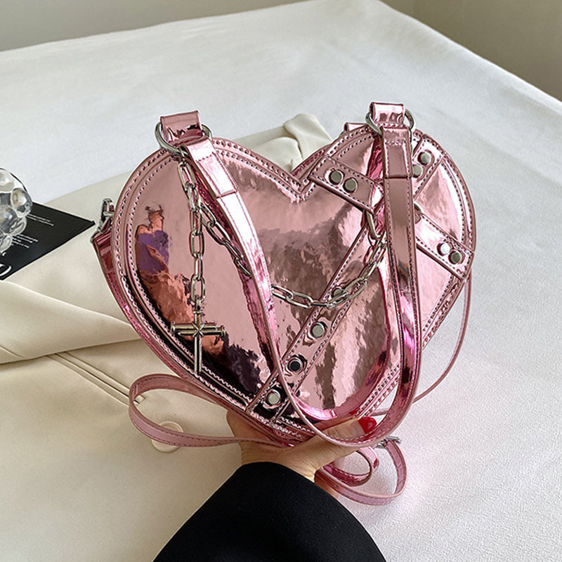 Chain Heart-shaped Bag