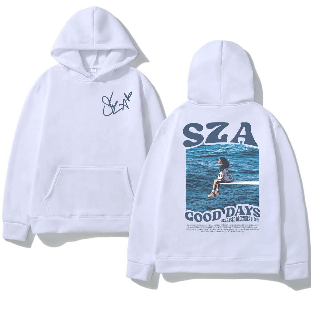 SZA Hoodie Printed Retro Hoodie