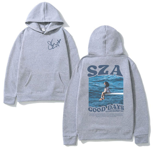 SZA Hoodie Printed Retro Hoodie