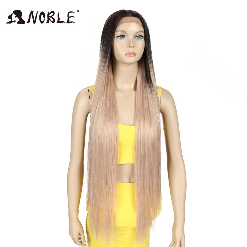 Long Straight Synthetic Lace Wig 38 Inch