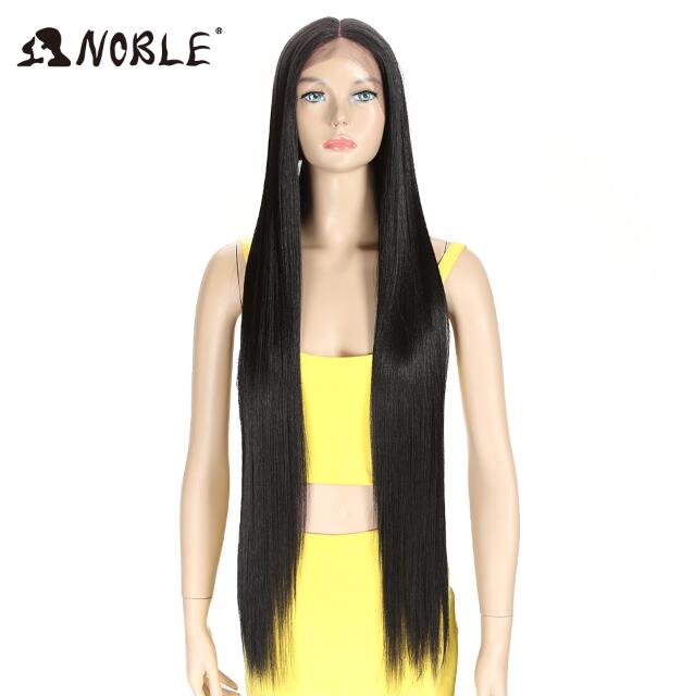 Long Straight Synthetic Lace Wig 38 Inch