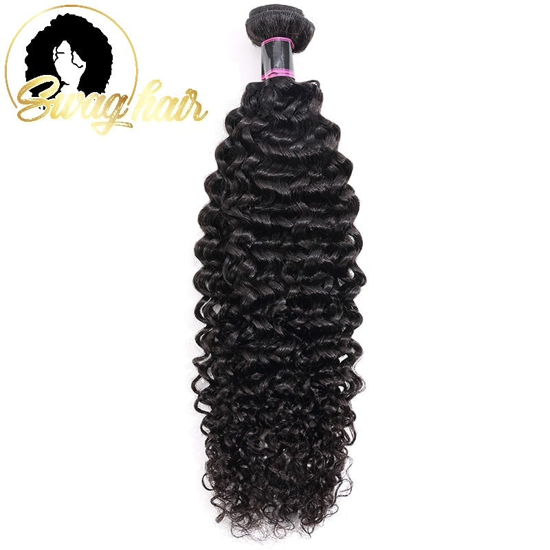 Brazilian Human Hair Bundles Full Thick Curls 8 - 28 Inches Hair Extensions