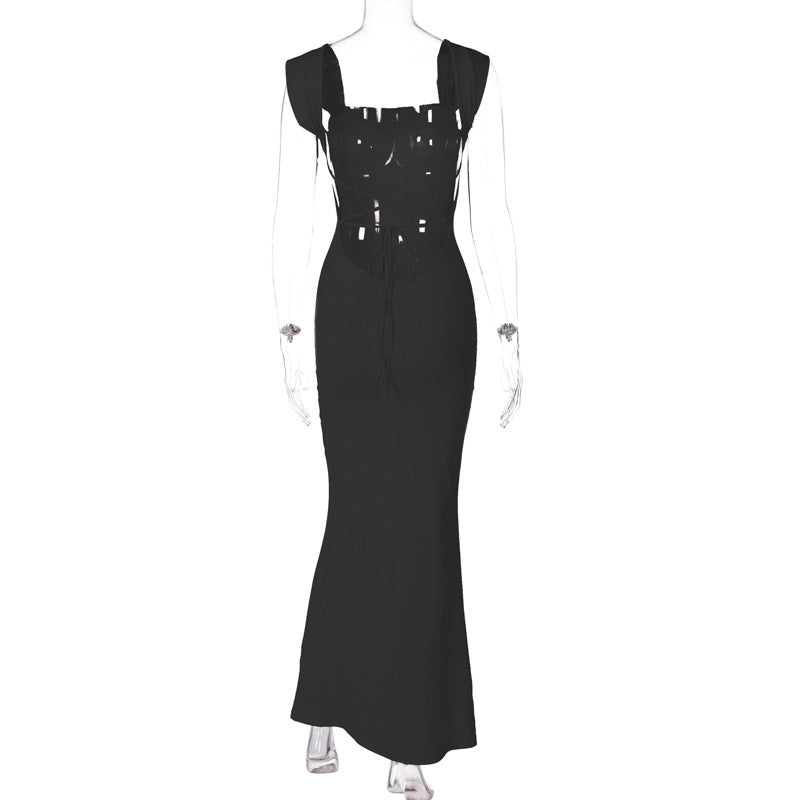 Slim Slimming Sleeveless Women's Dress