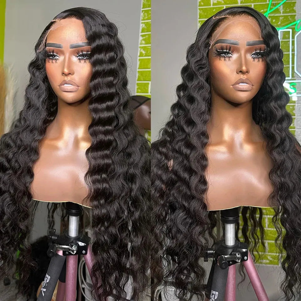 Loose Deep Wigs  5x5 HD Lace Closure Wig 30 inch