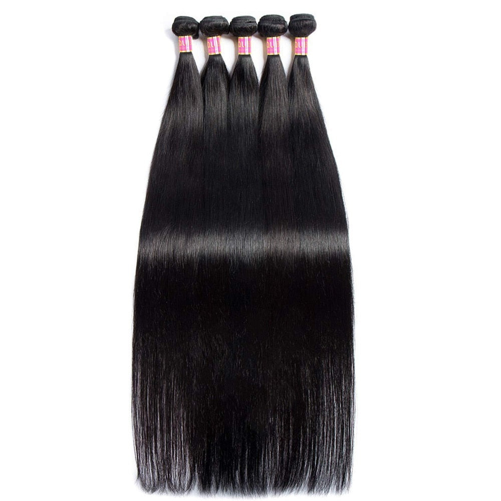 Long Straight Human Hair Bundles 30 32 40 Inchs