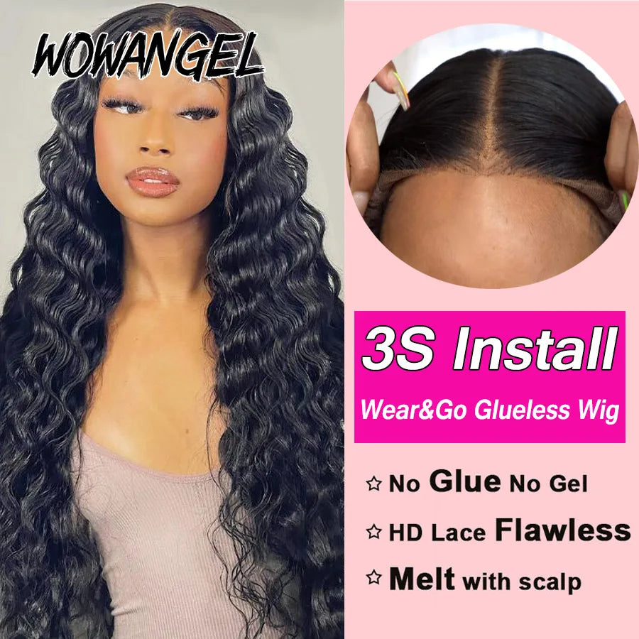 Loose Deep Wigs  5x5 HD Lace Closure Wig 30 inch