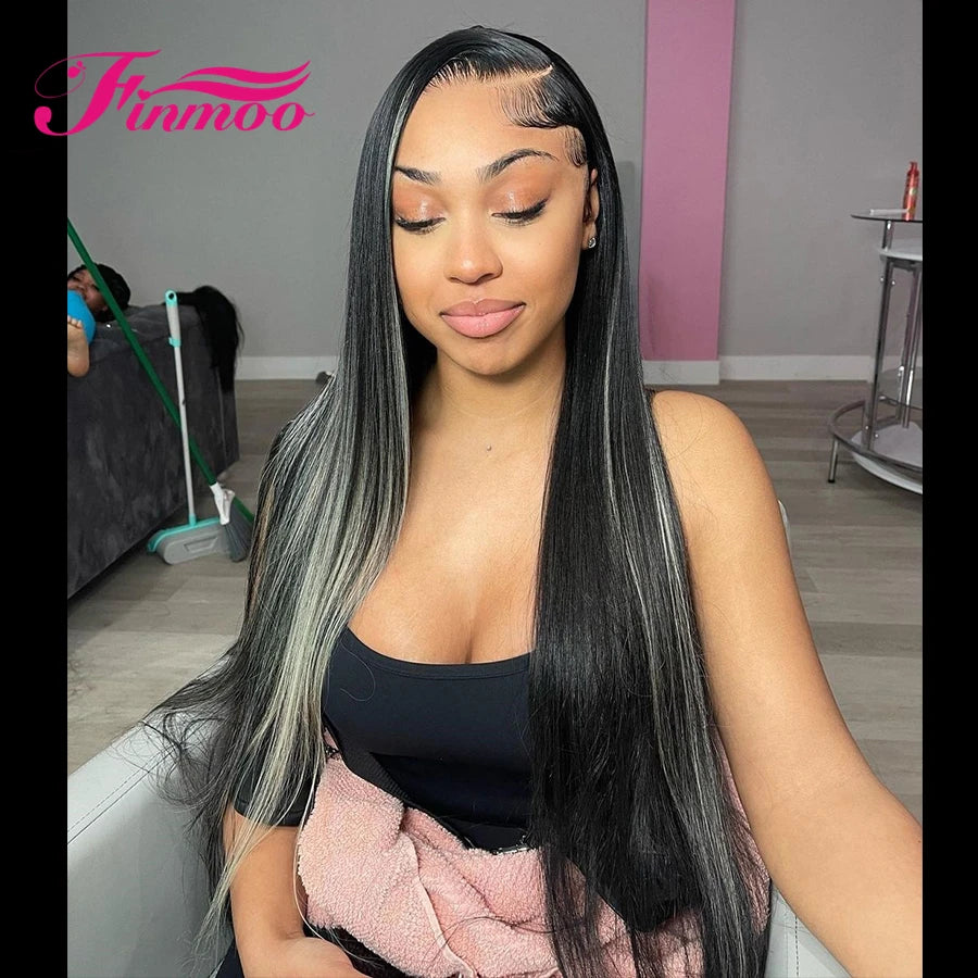 Oreo 613 Highlight Lace Front Wig Human Hair Pre Plucked