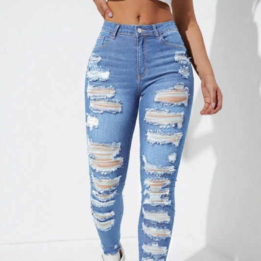 Skinny Denim Trousers