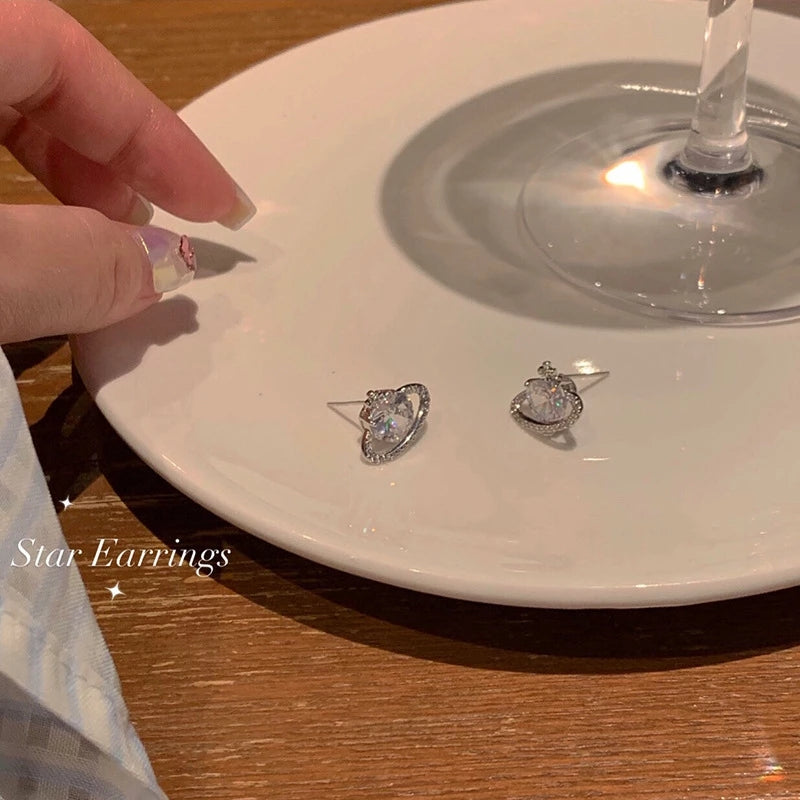Simplicity  Planet Stud Earrings