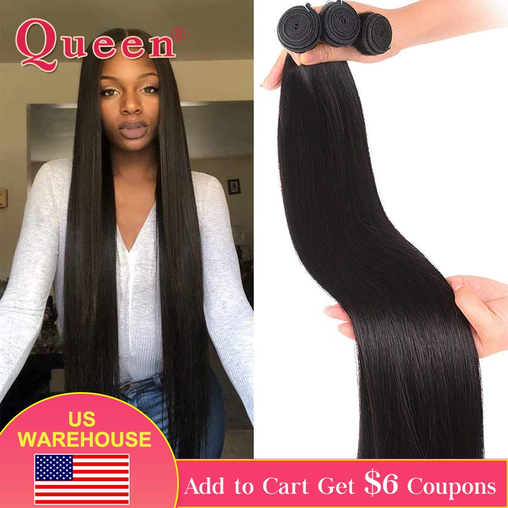 Long Straight Human Hair Bundles 30 32 40 Inchs